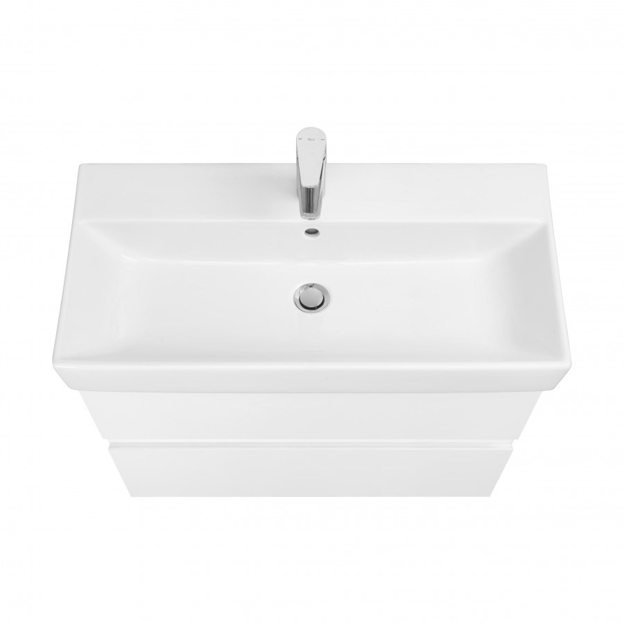 OLETA Тумба под раковину Oleta 80, 2 ящ., белый матовый