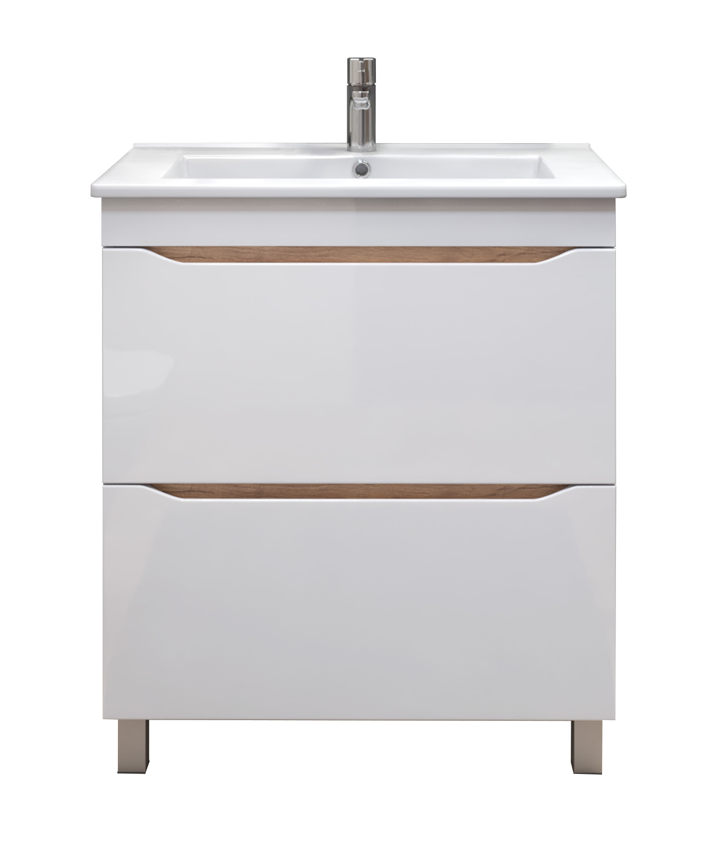 Тумба под раковину VIGO Grani 75 напольная дуб золотой (tn.GRI.OSK.75.2Y дуб золотой)