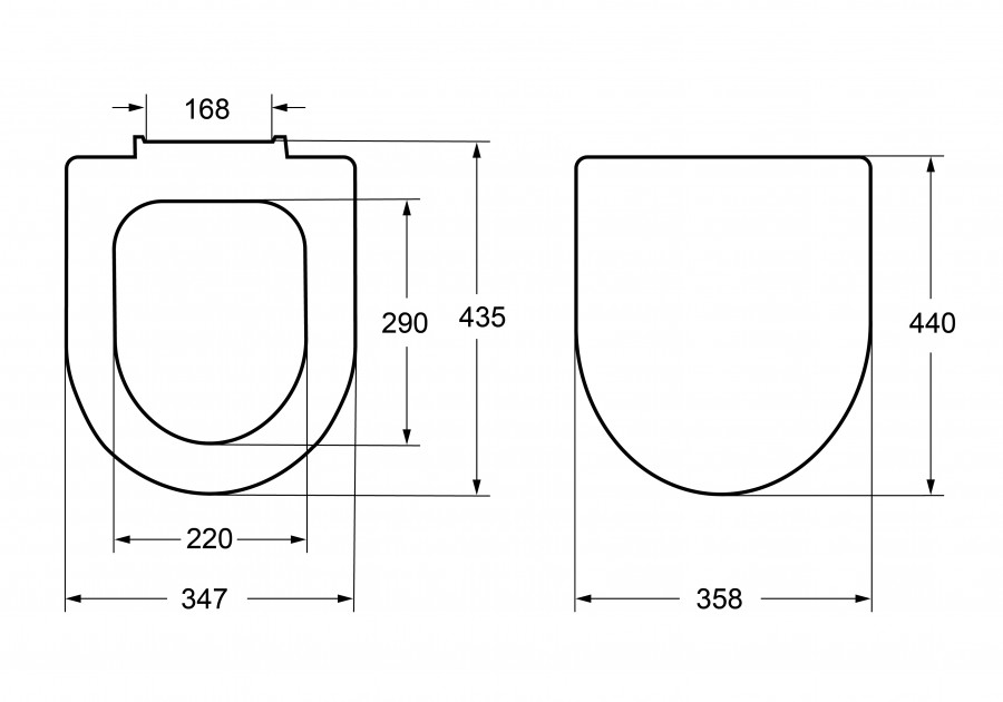 DEBBA  ROUND дюропласт, Soft Close сиденье дюропласт ROCA