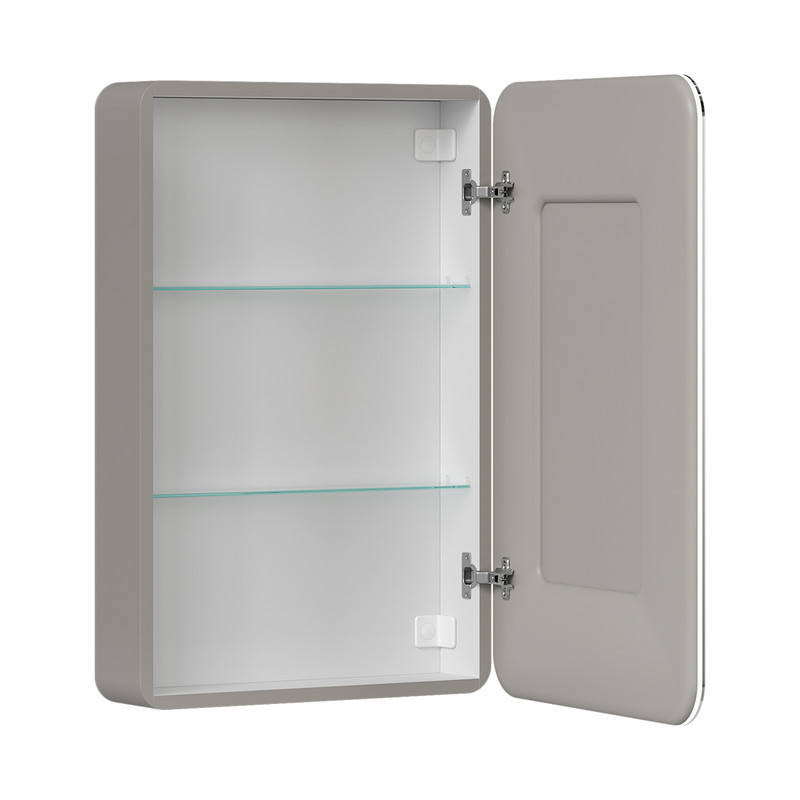 Шкаф зеркальный с подсветкой EQUIL Desert 57 правый, амарок (szDSRT.LED57.R-25)