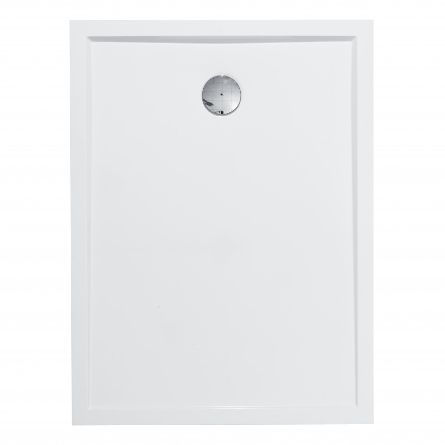 Поддон "Калифорния 120х90" прямоугольный, литьев.мрамор, бел.