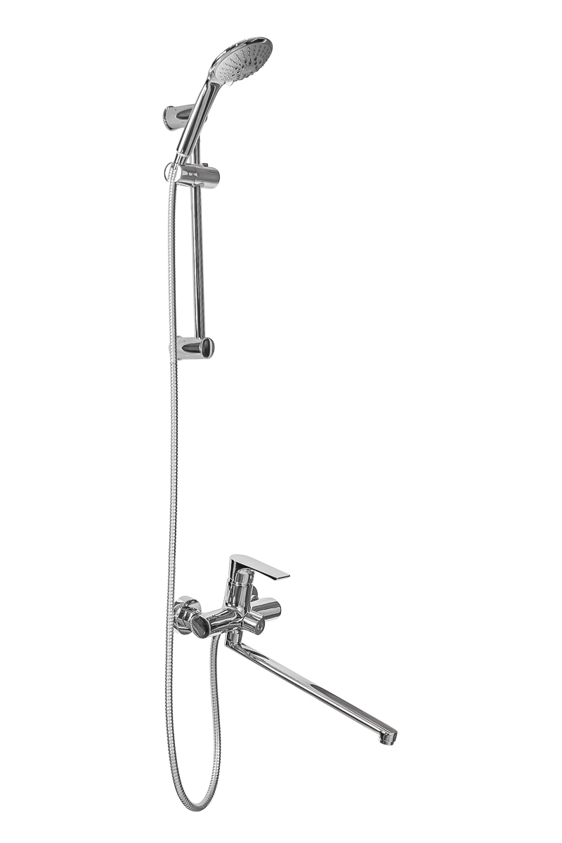 Смеситель для ванны с душем ПРОФСАН ПСМ-100-2-СТ ЭЛИТ тип См-ВУОРНШлА