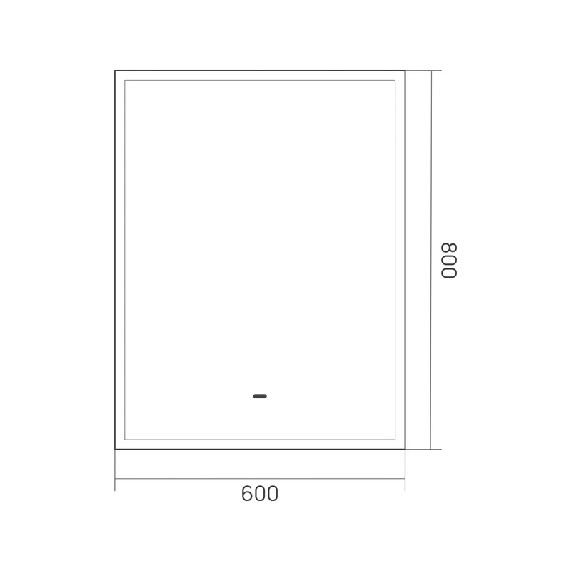 Зеркало EQUIL Mirage LED 60