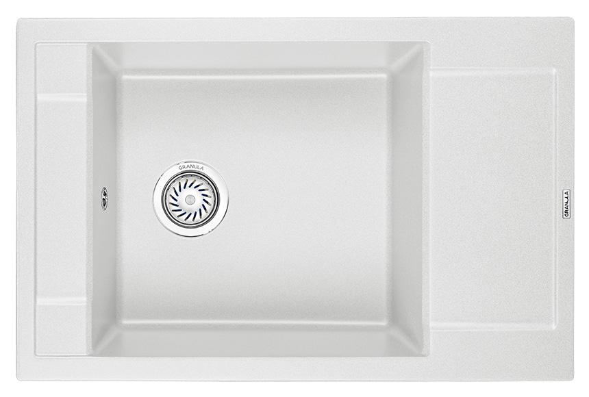 Кухонная мойка GRANULA (7806, АРКТИК)