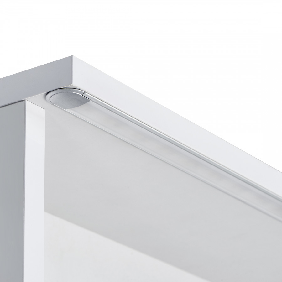 Зеркальный шкаф СТОУН 60, белый