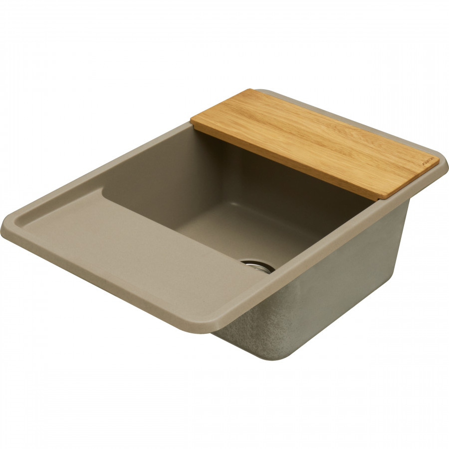 Мойка для кухни  Беллис 78 780x510x250 мм, прямоуг., серый шелк