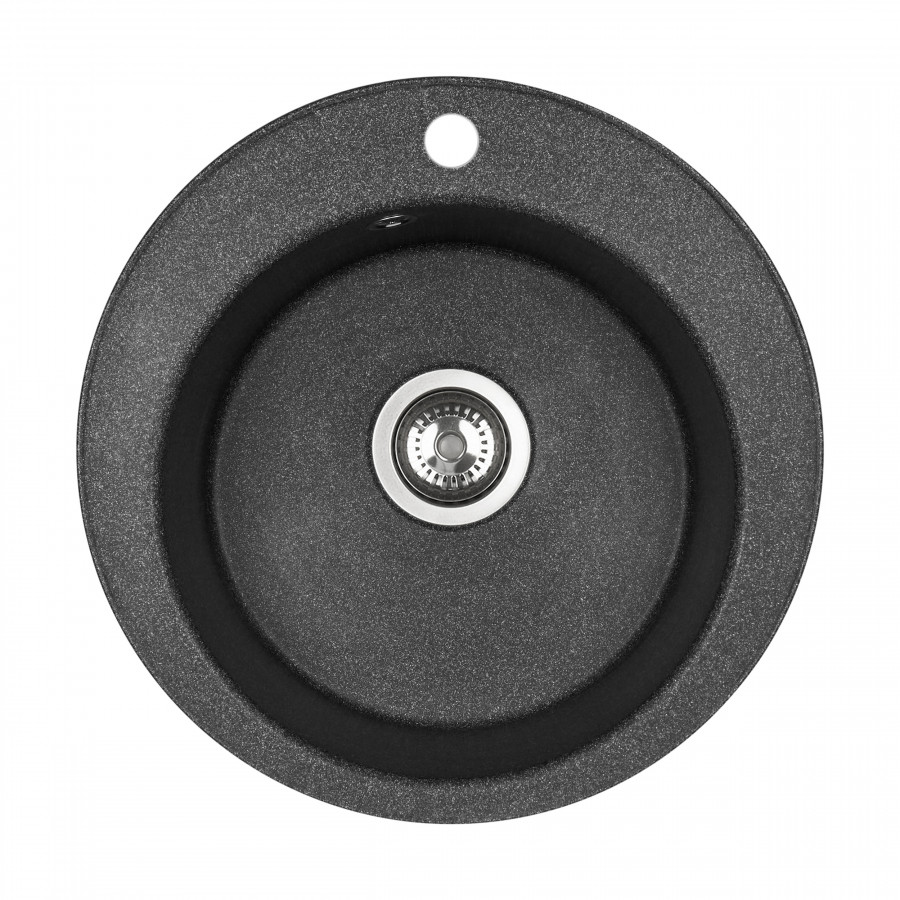 Мойка кухонная ШЕЛЛИ 50, круглая, графит