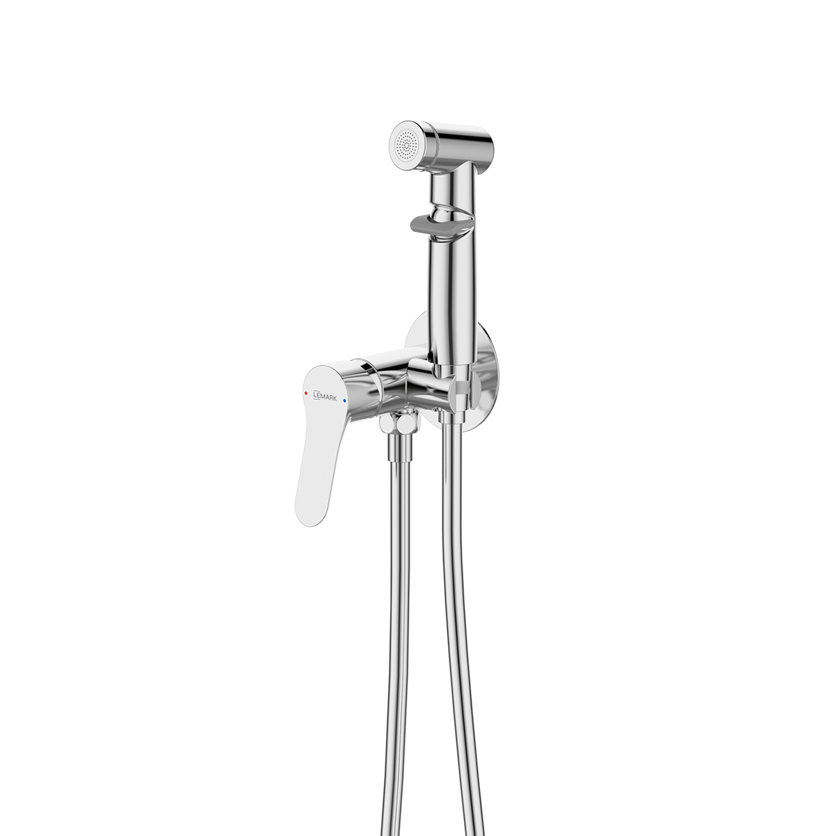 Смеситель Lemark Siberia LMF-7058B-C с гигиеническим душем, встраиваемый, LM 