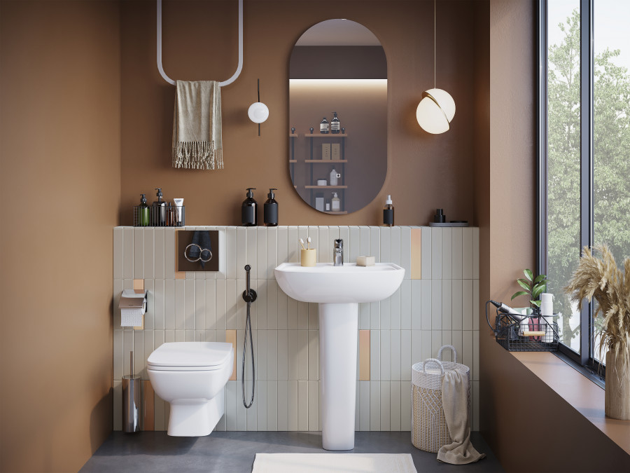 ЛОНГИ Умывальник 60см,белый,САНТЕК