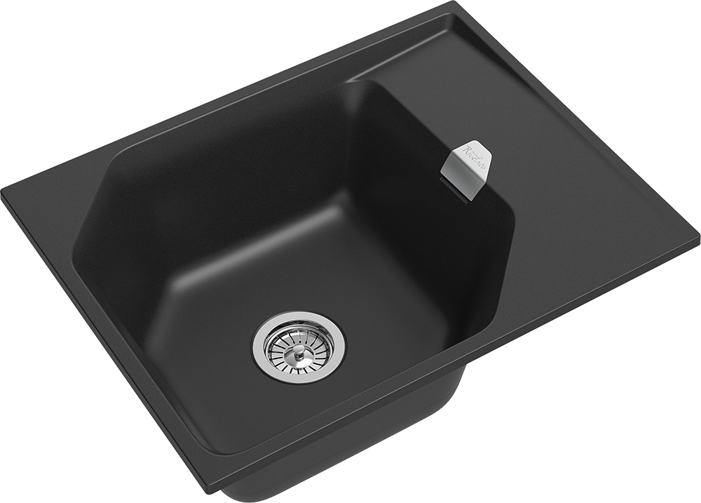 RIVELATO Мойка LOCUS 65  1-чаш 650*500 antracite арт.
