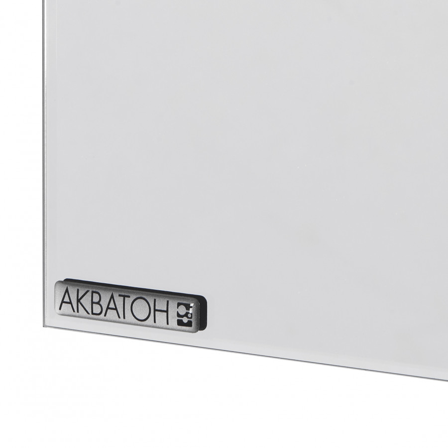 Зеркальный шкаф ПАНДА 50, левый, белый