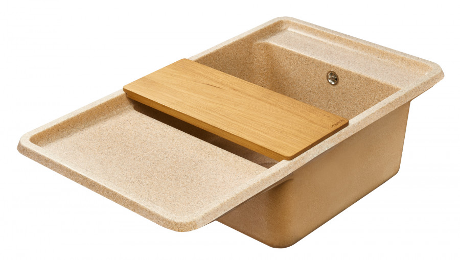 Мойка для кухни  Беллис 87 870x510x250 мм, прямоуг., песочный