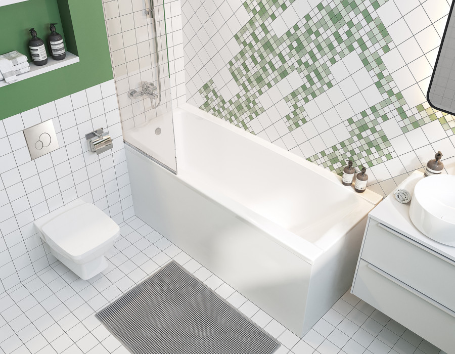 НЕО Унитаз подвесной, сиденье дюропласт. САНТЕК