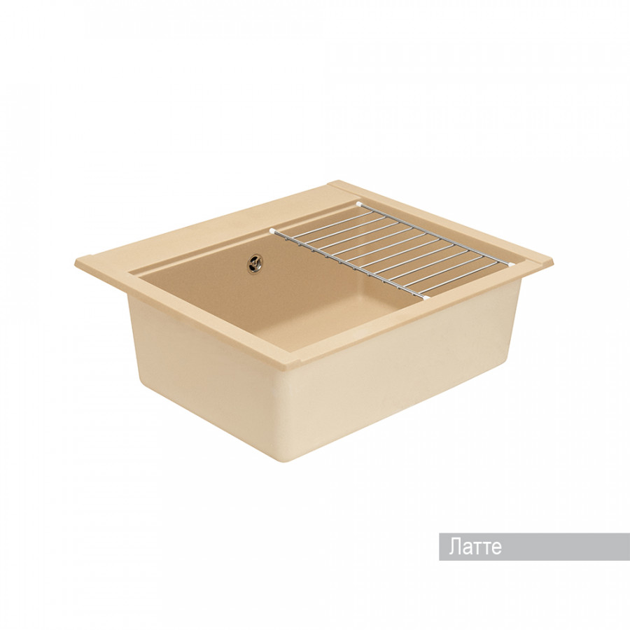 Мойка для кухни  Делия 60 602х517х218 мм, латте