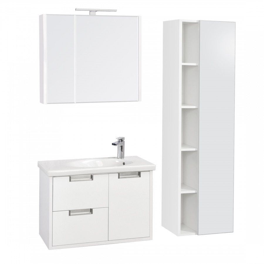 ETNA Тумба под раковину ETNA 80, белый глянец, ROCA