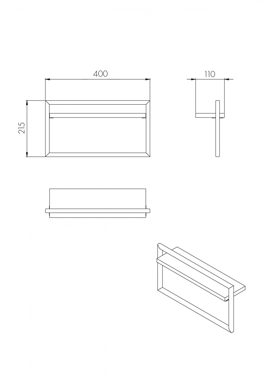 Полотенцедержатель Лофт Урбан Орегон