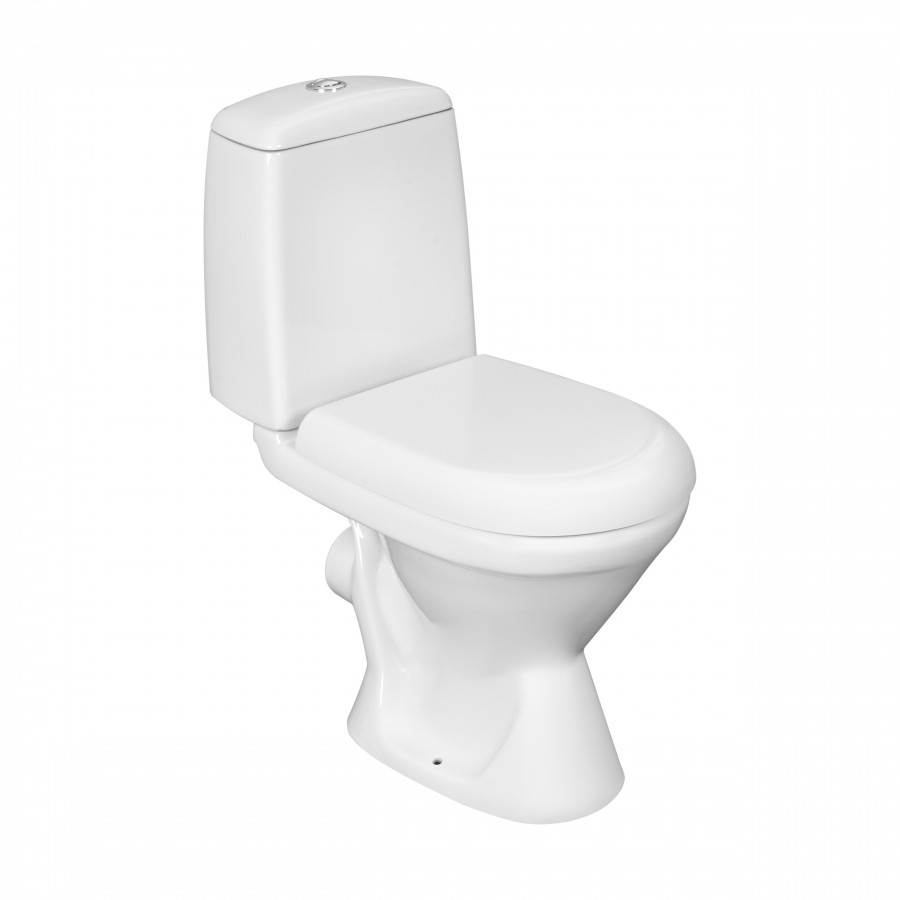 ERA Унитаз-компакт напольный комб., нижн. подвод, горизонт. выпуск, Dual Flush.  JIKA