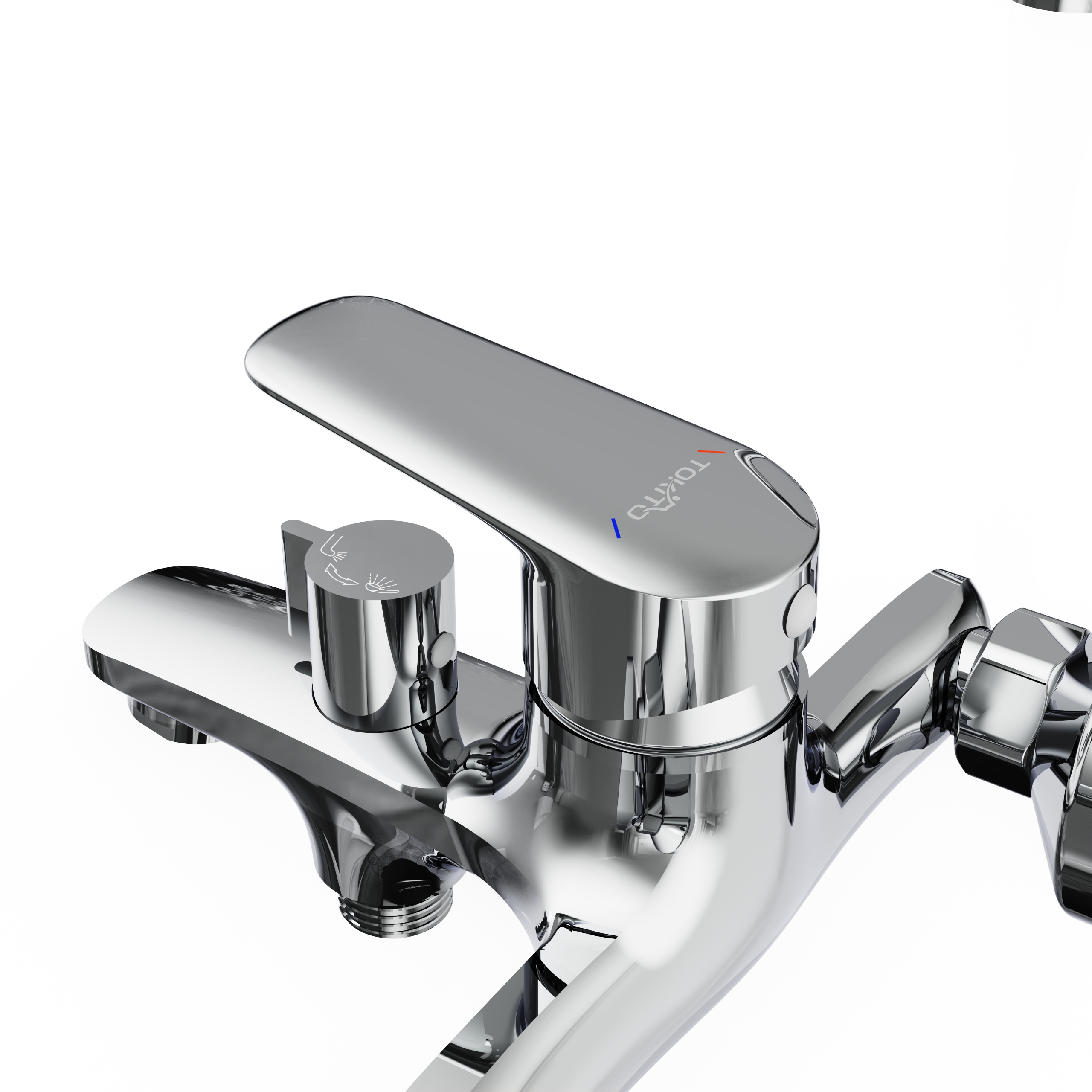 Смеситель для ванны TOKITO HAPPO хром (TOK-HAP-1014)