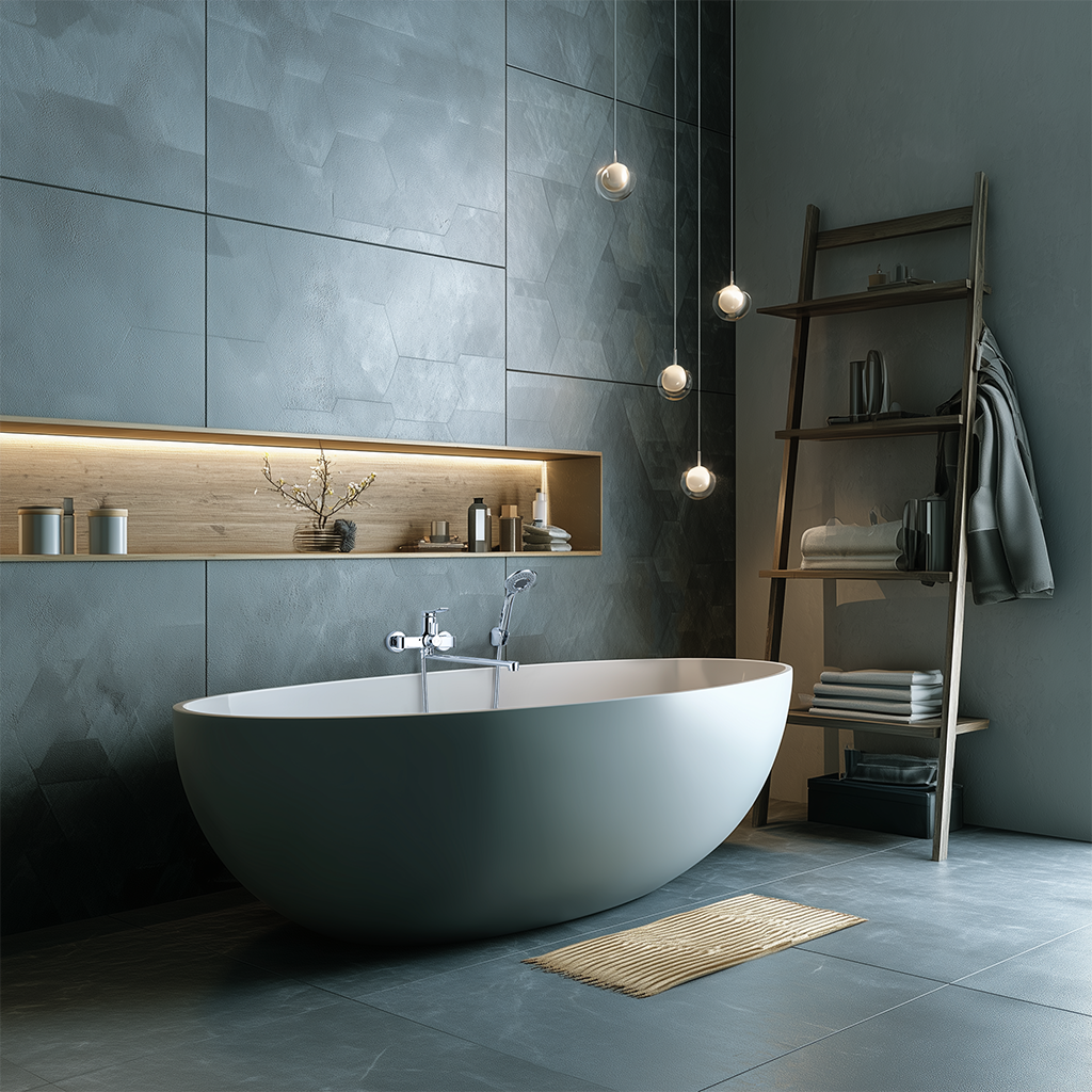 Смеситель для ванны TOKITO KIOTO хром (TOK-KIO-1015)