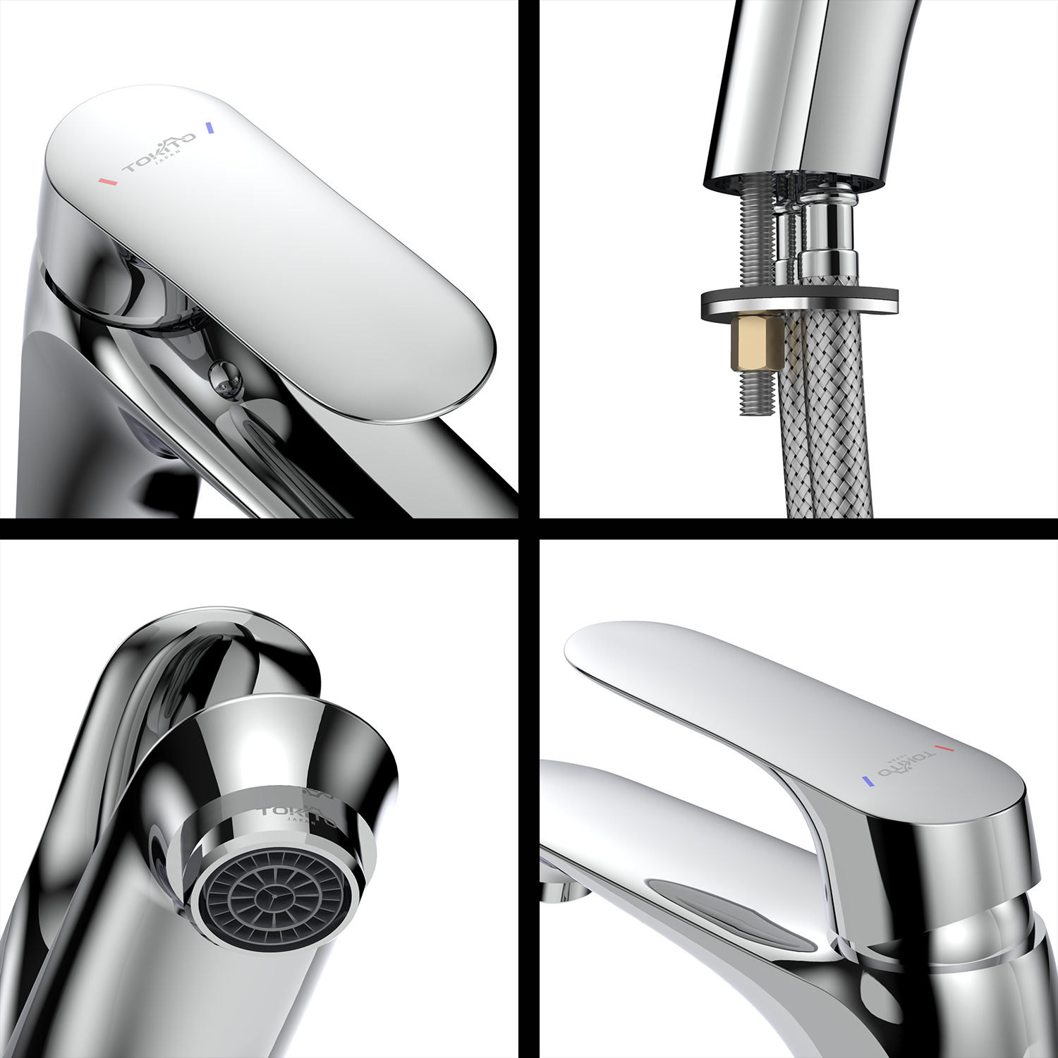 Смеситель для раковины TOKITO TAKASE хром (TOK-TAK-1011)