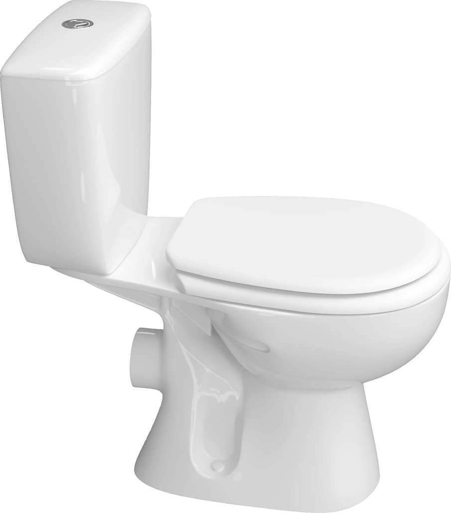 Унитаз-компакт КЕРАМИН ПОЗИТАНО МС Б1 однорежимный, сиденье полипропилен CDB00029482 (4810531150367)