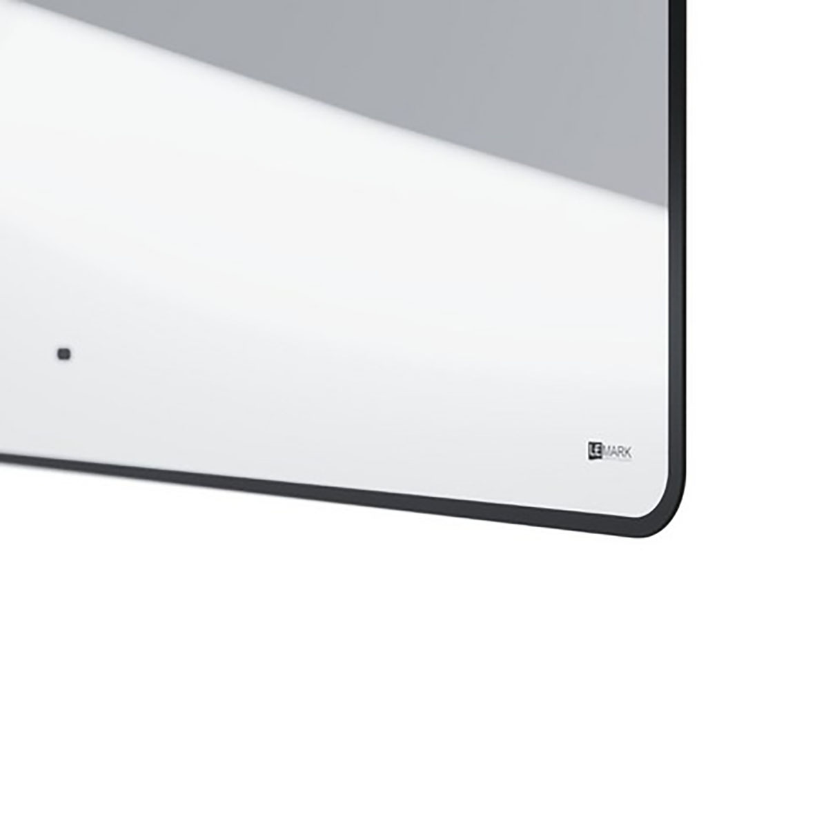 Зеркало Lemark MIOBLACK 70х80 см с интерьерной подсветкой, с подогревом