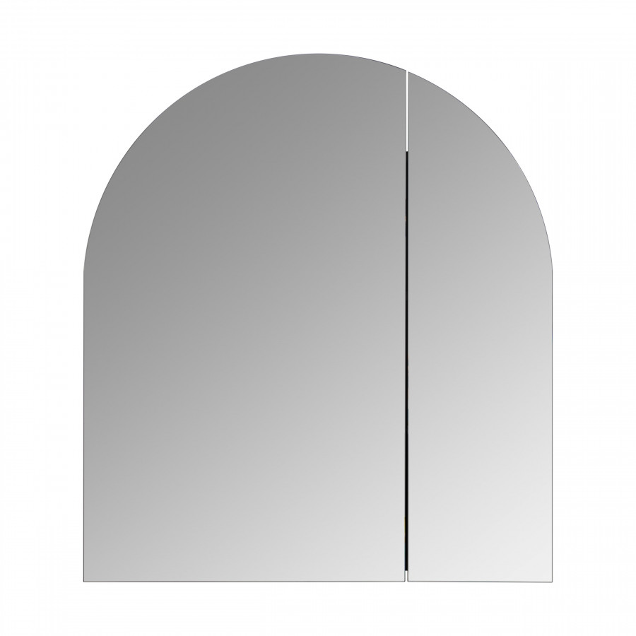 Зеркальный шкаф САНТА-БАРБАРА 80, графит