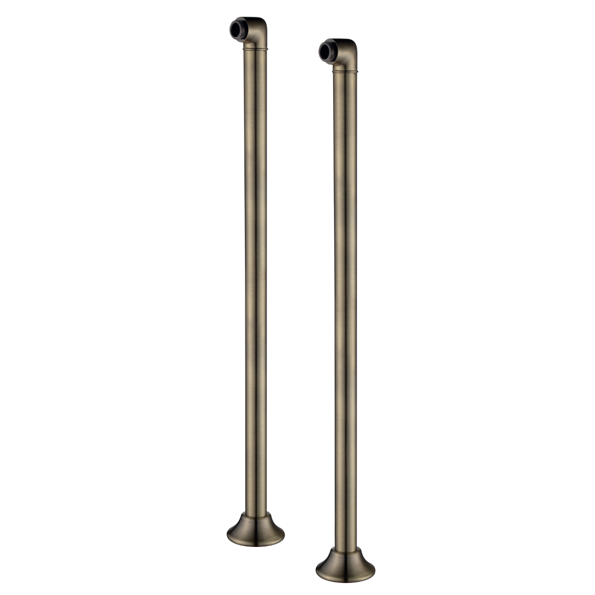Комплект колонн 2 шт. для установки смесителя на пол ванны, бронза. LEMARK