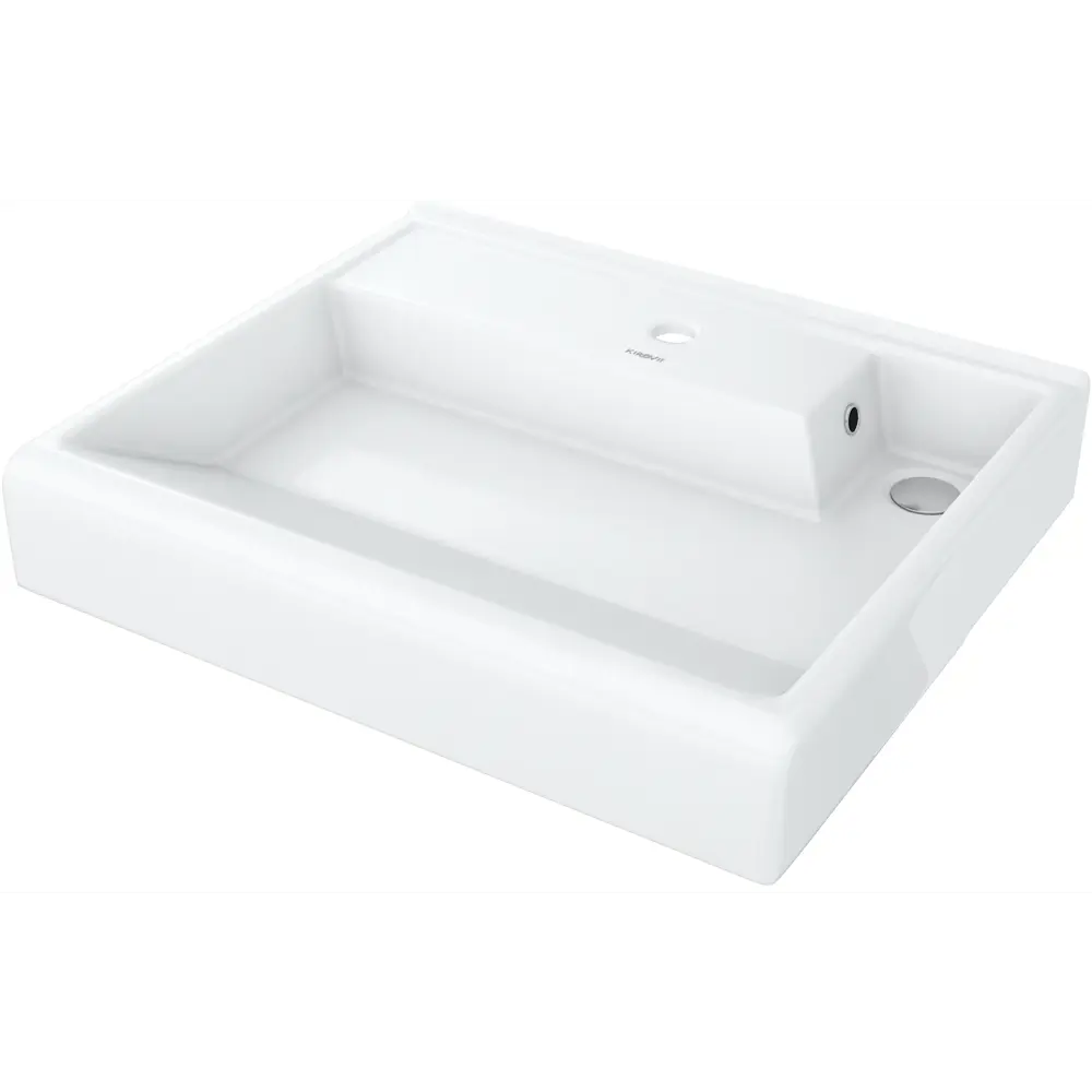 Раковина KIROVIT Престиж 500 на стиральную машину белый (Вн Крв75) 4630055558353