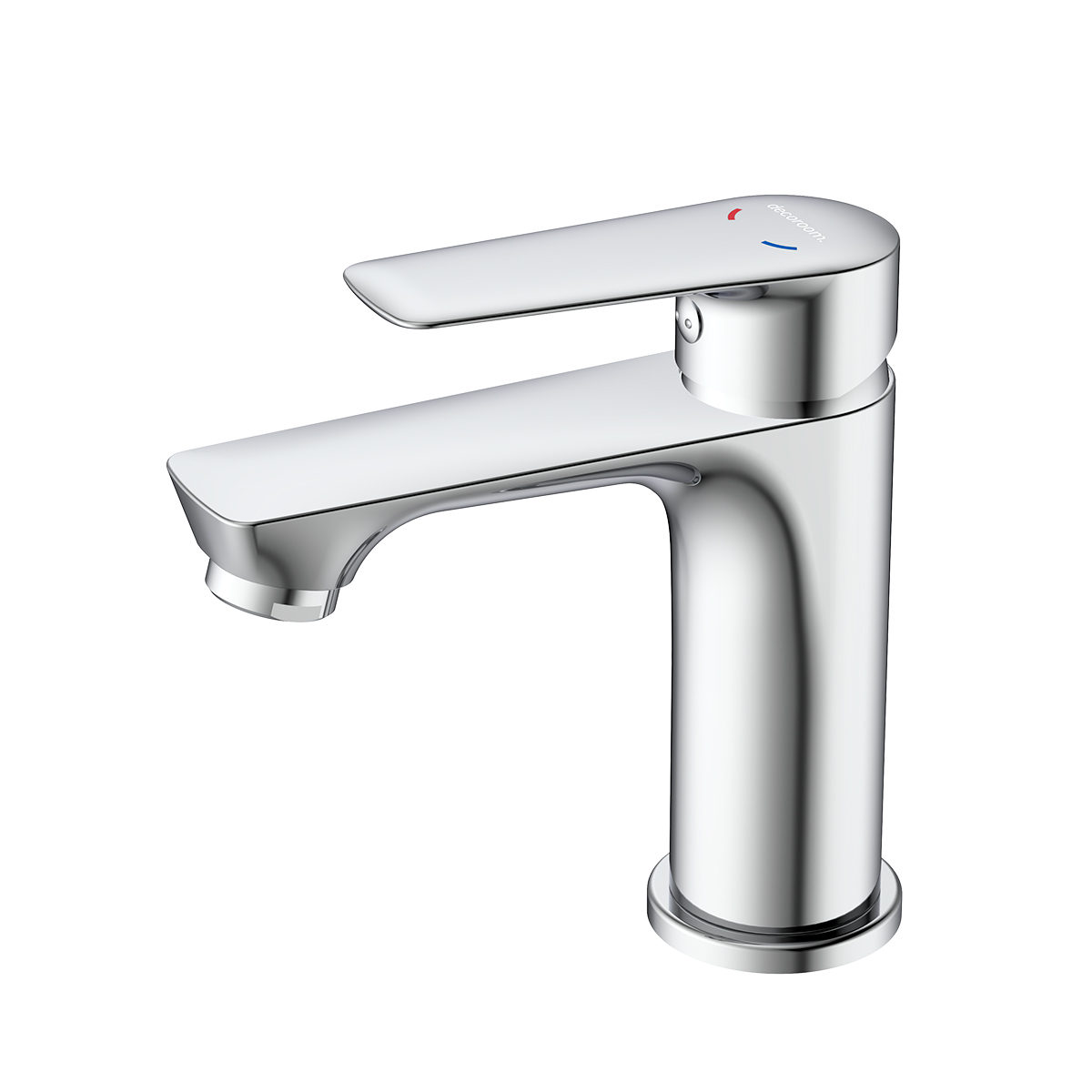 Смеситель DECOROOM DR27011 для умывальника монолитный
