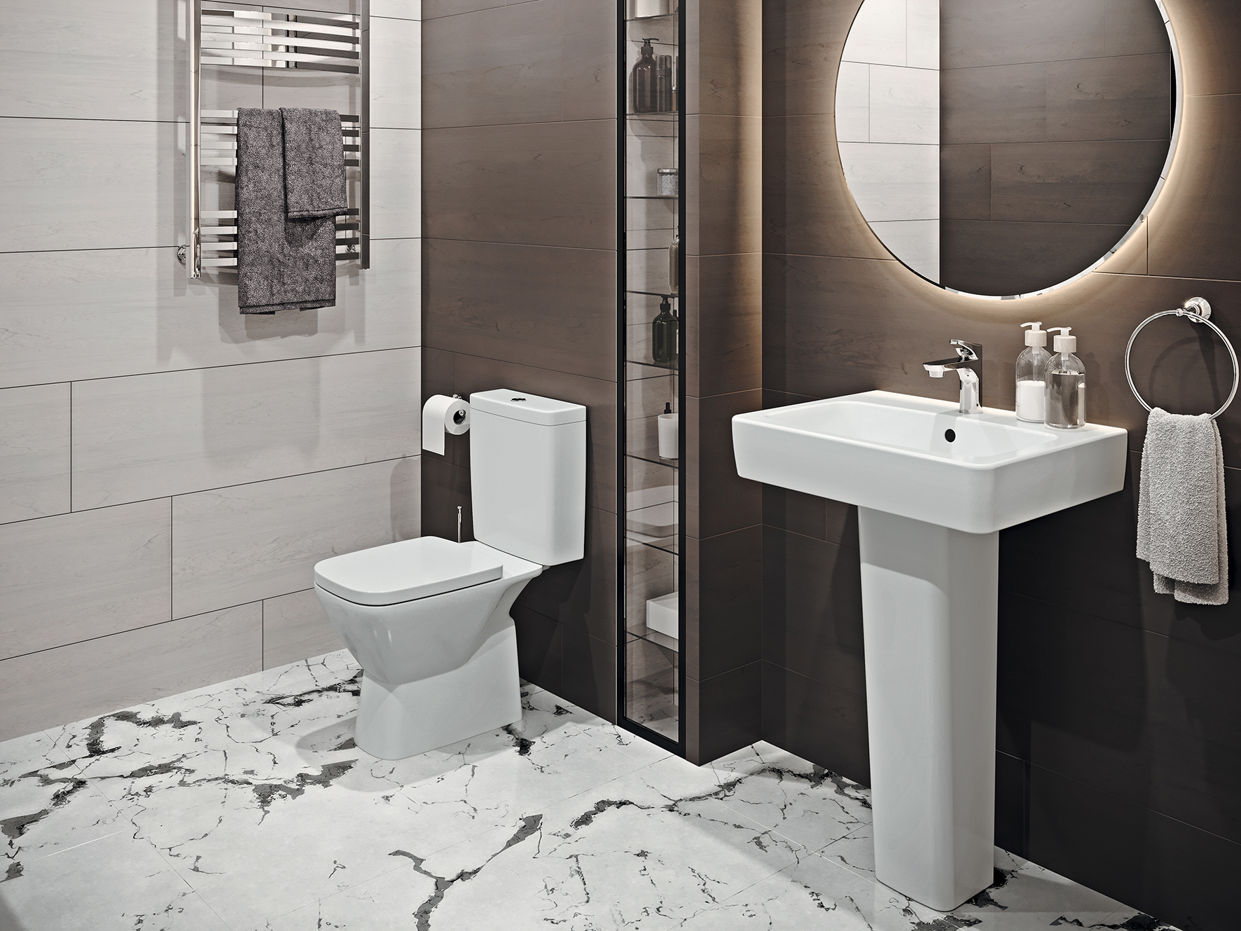 Раковина SANTEK Нео 40 мебельная белый (WH302183)