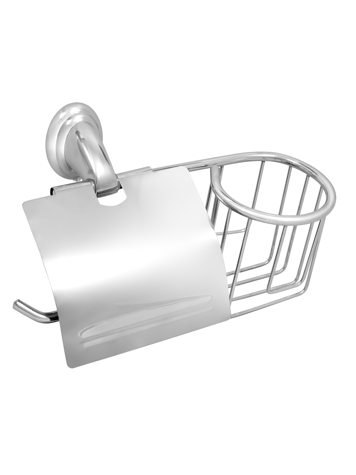 Бумагодержатель и держатель дезодоранта  "Solinne", 15053, хром, Коллекция Classic