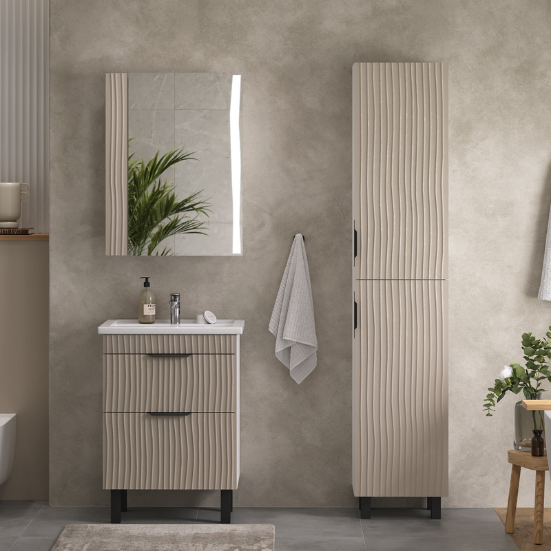 Пенал Лотти/Lotty 40, напольный, латте, VOLNA