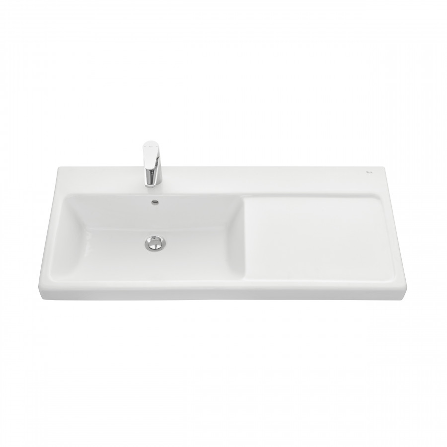 GAP PLUS Мебельная раковина 100, с увеличенной высотой бортика, левая