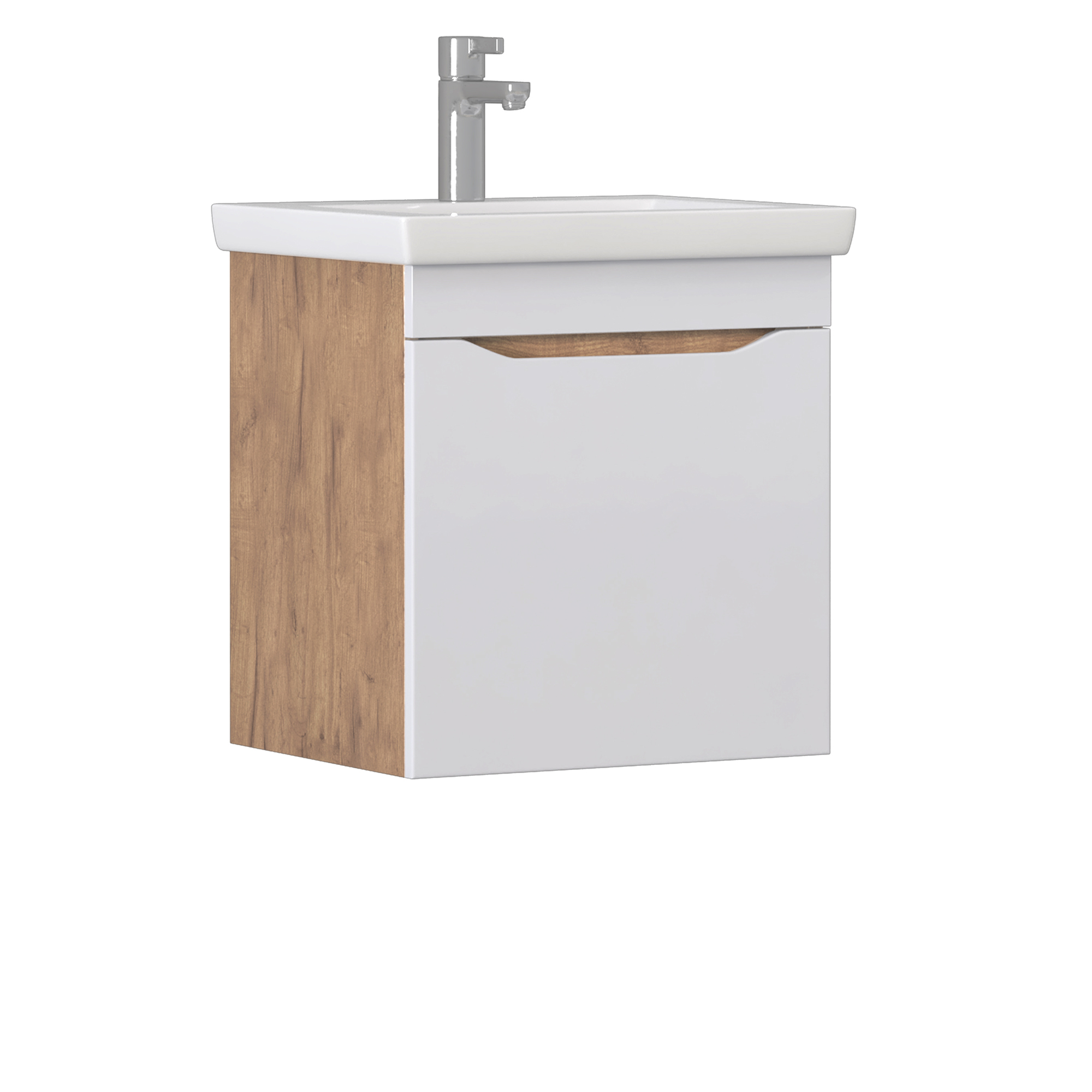 Тумба под раковину VIGO Grani 50 подвесная дуб золотой (028 дуб золотой)