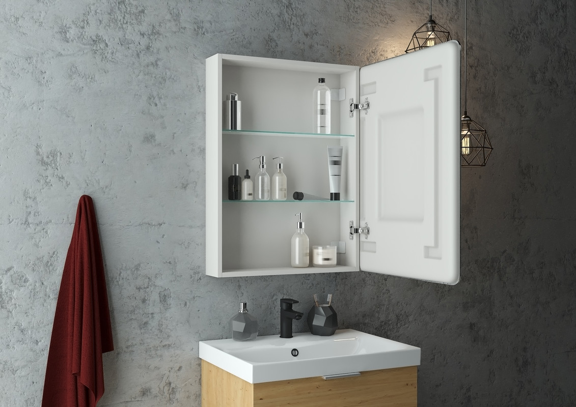 Зеркало-шкаф Emotion LED 500х800