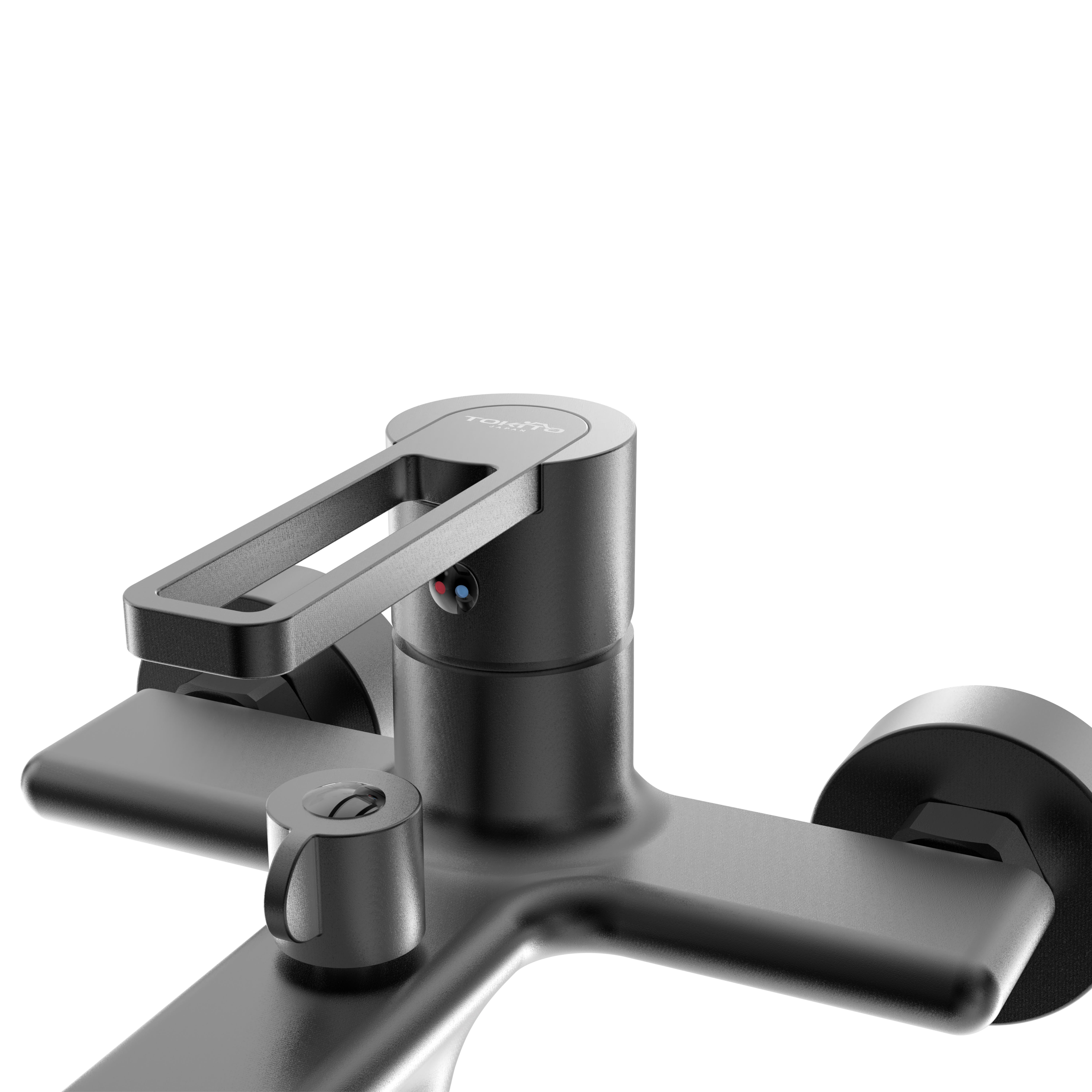 Смеситель для ванны TOKITO KUDO черный (TOK-KUD-1014)