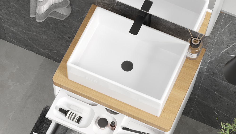 Столешница VELVEX Klaufs 600 без отверстий, Invisible Line