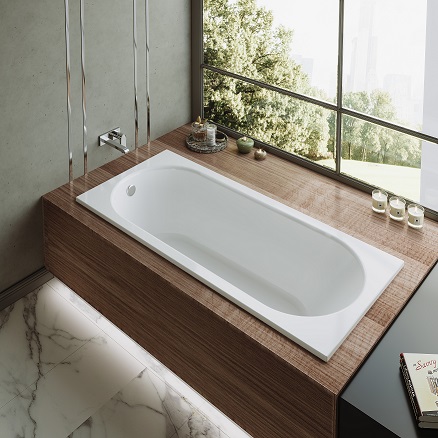 Ванна акриловая ALEX BAITLER BAIKAL 170*70  белая 