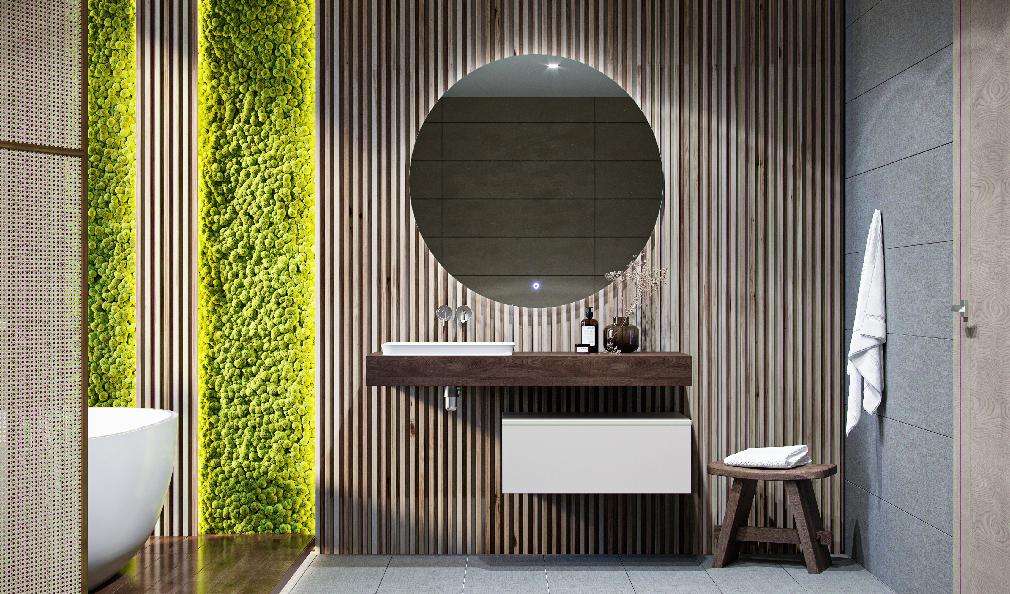 Столешница VELVEX Unit 120, дуб карпентер