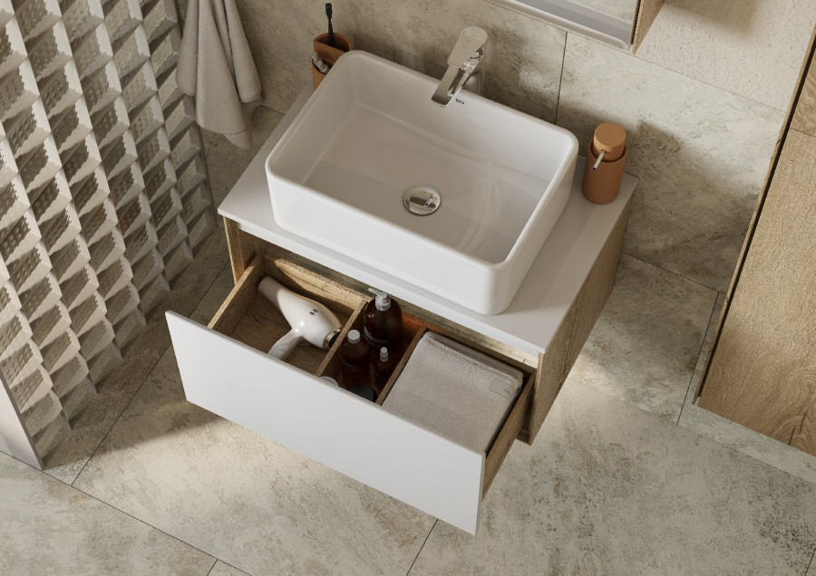 Столешница ЛИБЕРТИ 70, белый глянец