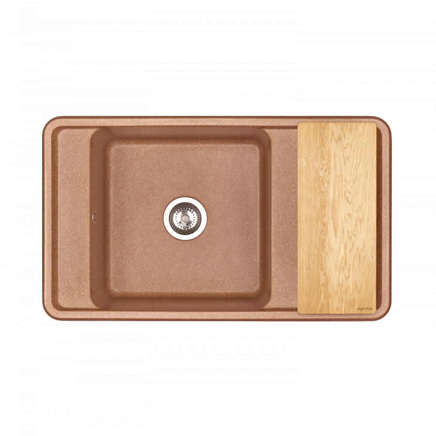 Мойка для кухни  Беллис 87 870x510x250 мм, прямоуг., терракот
