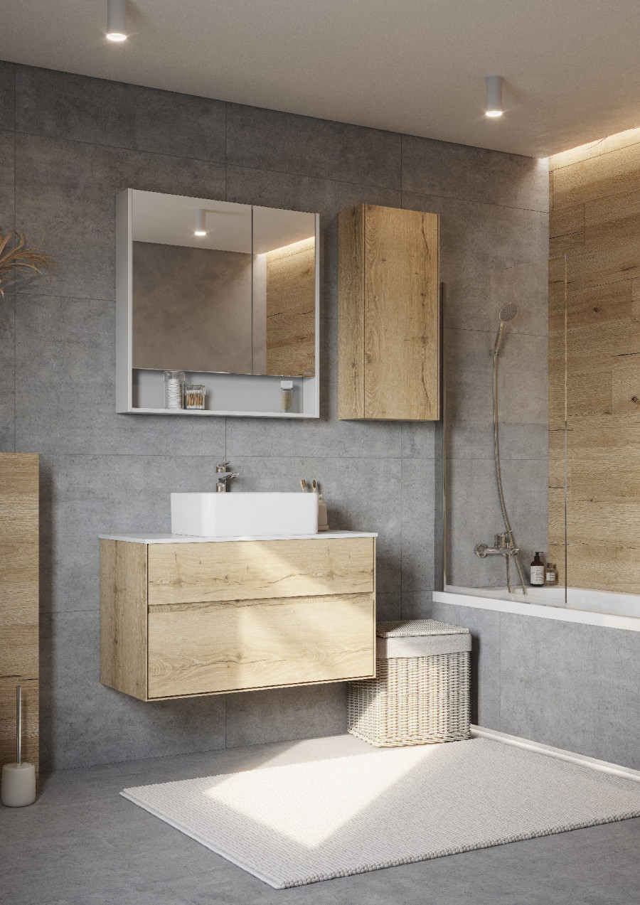 Столешница ЛИБЕРТИ 100. белый глянец