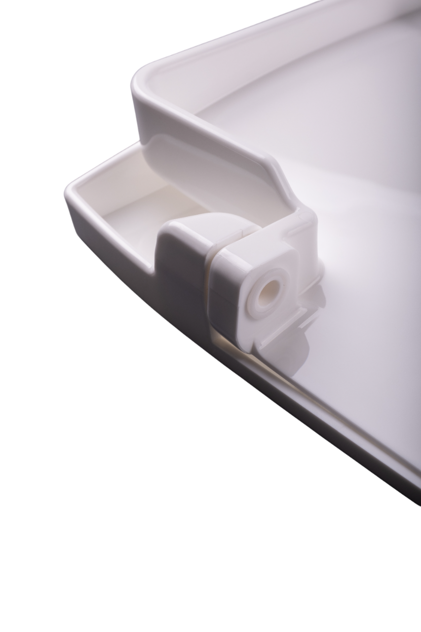 Сиденье для унитаза АНИ Пласт WS0300 из полипропилена с пластиковым креплением