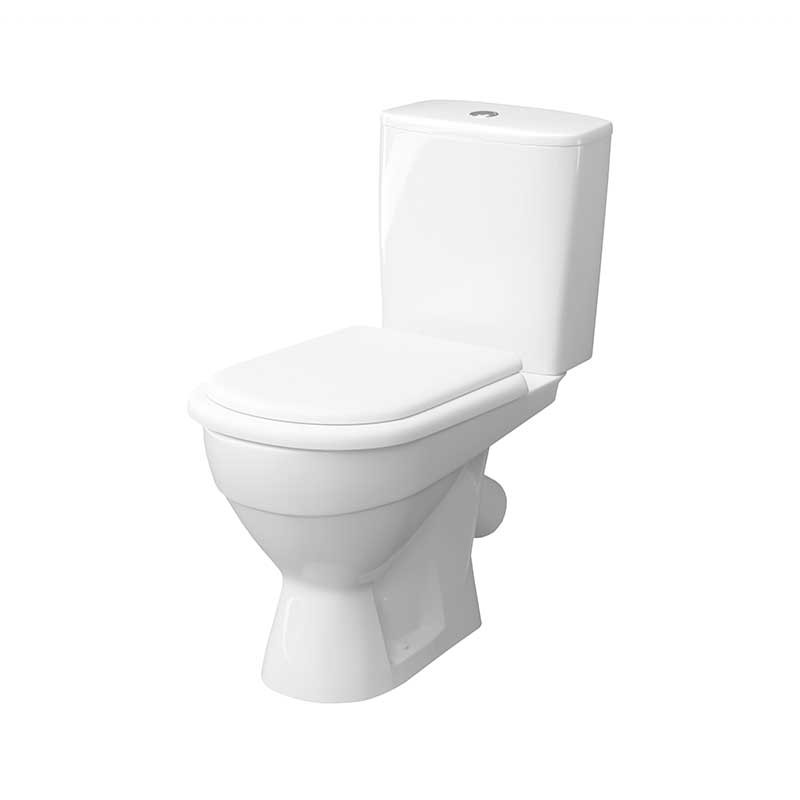 Унитаз-компакт КЕРАМИН ТОЛЕДО Slim МС двухрежимный, сиденье тонкое полипропилен CDB00029608 (4810531150886)