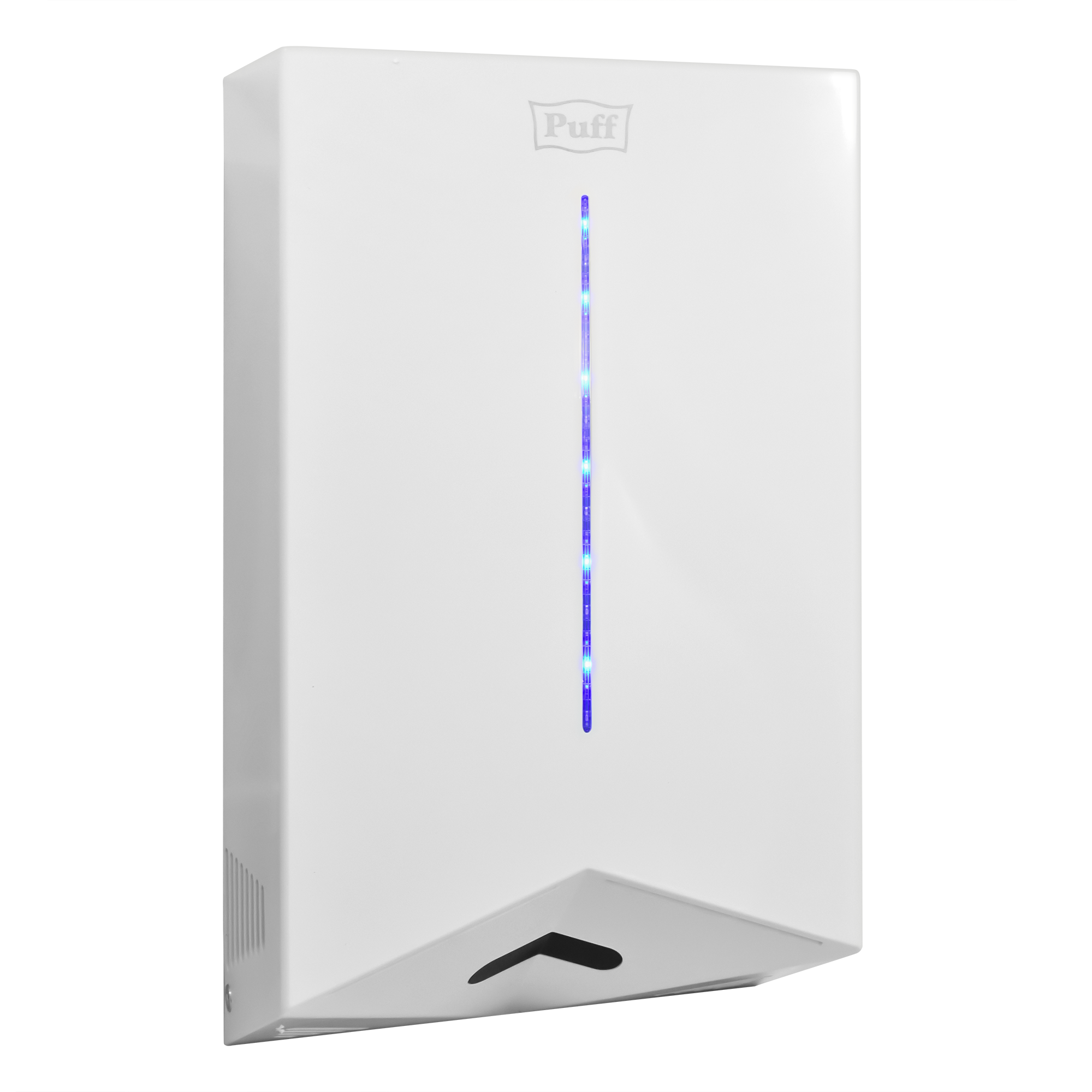 Электросушитель для рук PUFF-8801 высокоскоростной, белый 1,2 кВт (1401.398)