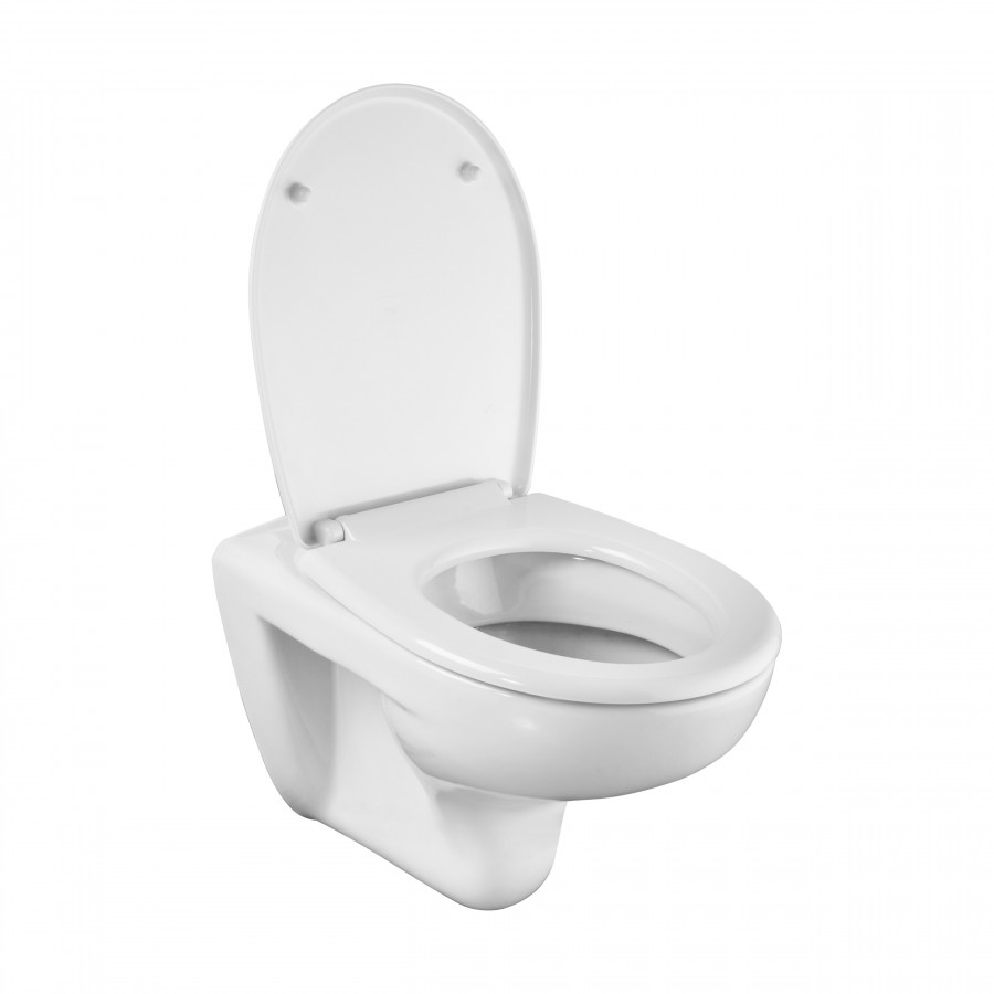 MATEO Чаша подвесного унитаза, белая. ROCA