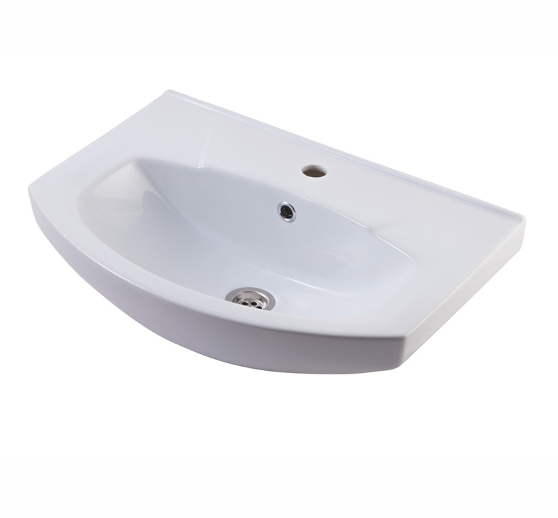 ЭЛЕГАНС 550 Умывальник на мебель с креплением и обрамлением ROSA