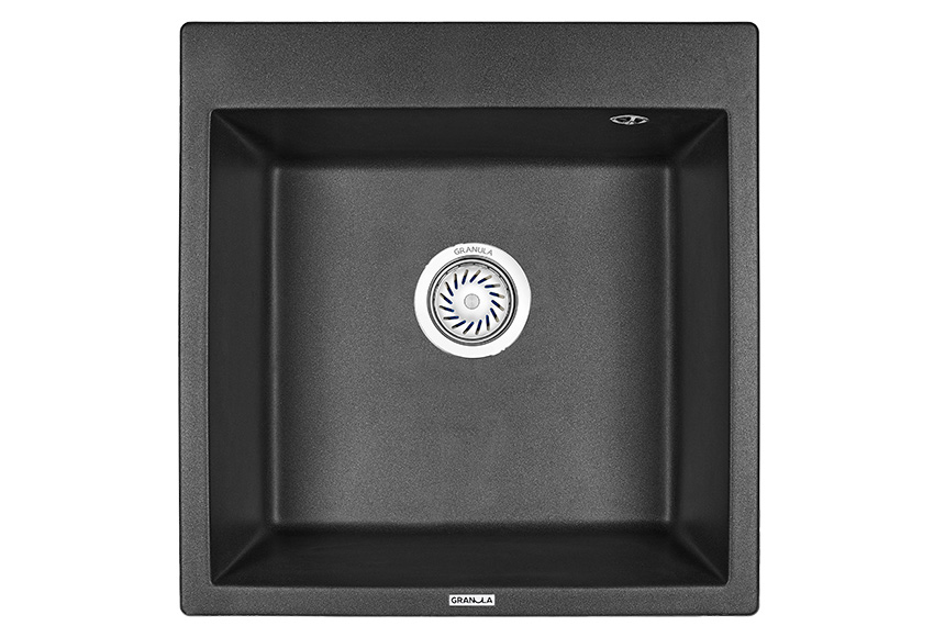 Кухонная мойка GRANULA (5102, ЧЕРНЫЙ)