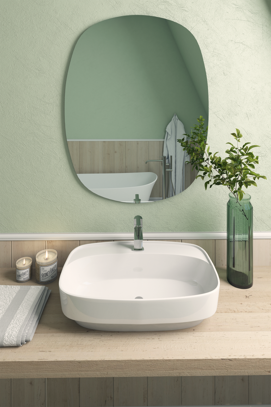 Раковина KIROVIT Купер 650 мебельная белый (Вн Крв59) 4640021065488